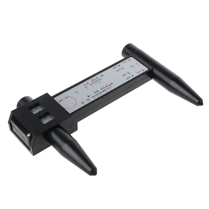 

4 5 6 8 Holes Lug Wheel Bolt Pattern Gauge Quick Measuring Measurement Hand Tool