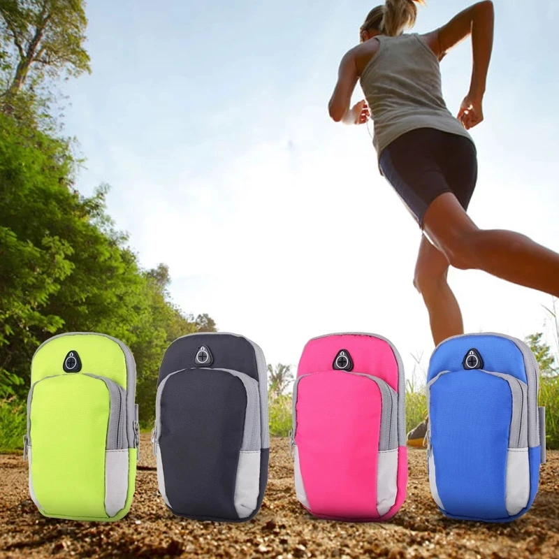 

Sports Armband Wrist Hand Bag for Outdoor Running Riding Hiking Universal Phone Holder for 6 inch Cellphone Screen