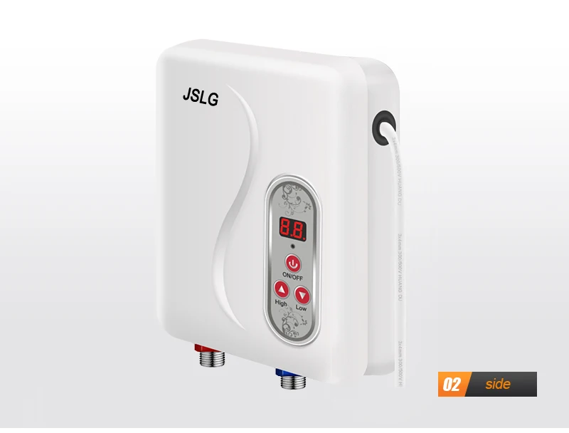 7000 Вт мгновенный Электрический водонагреватель без резервуара Мгновенный