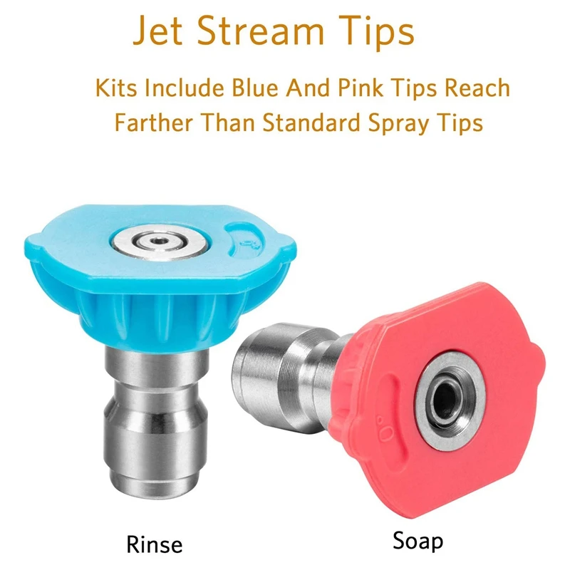 Набор насадок для мойки высокого давления Поворотный адаптер быстрого разъема