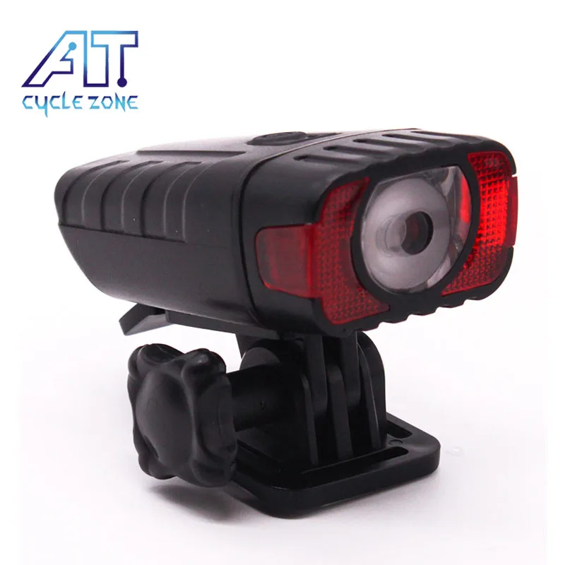 

CYCLE ZONE 200 Lumens Mini Cycling Bicycle Light Front Flashlight Bike Front Road Waterproof USB Rechargeable Bike Accessories