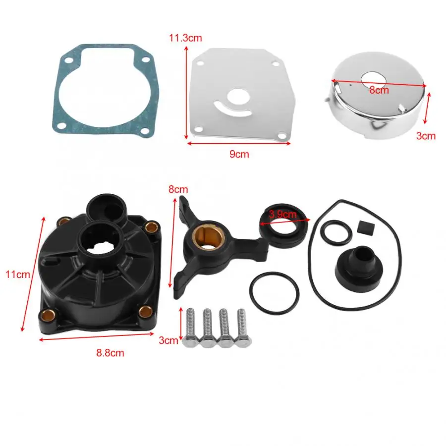 Oversea 1 Set Water Pump Repair Impeller Kit For Johnson Evinrude 40 48 50 HP Outboard Motors 438592 Cylinder | Автомобили и