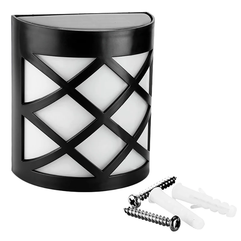 Светодиодный солнечный светильник 6 светодиодный Водонепроницаемый IP55 Сенсор