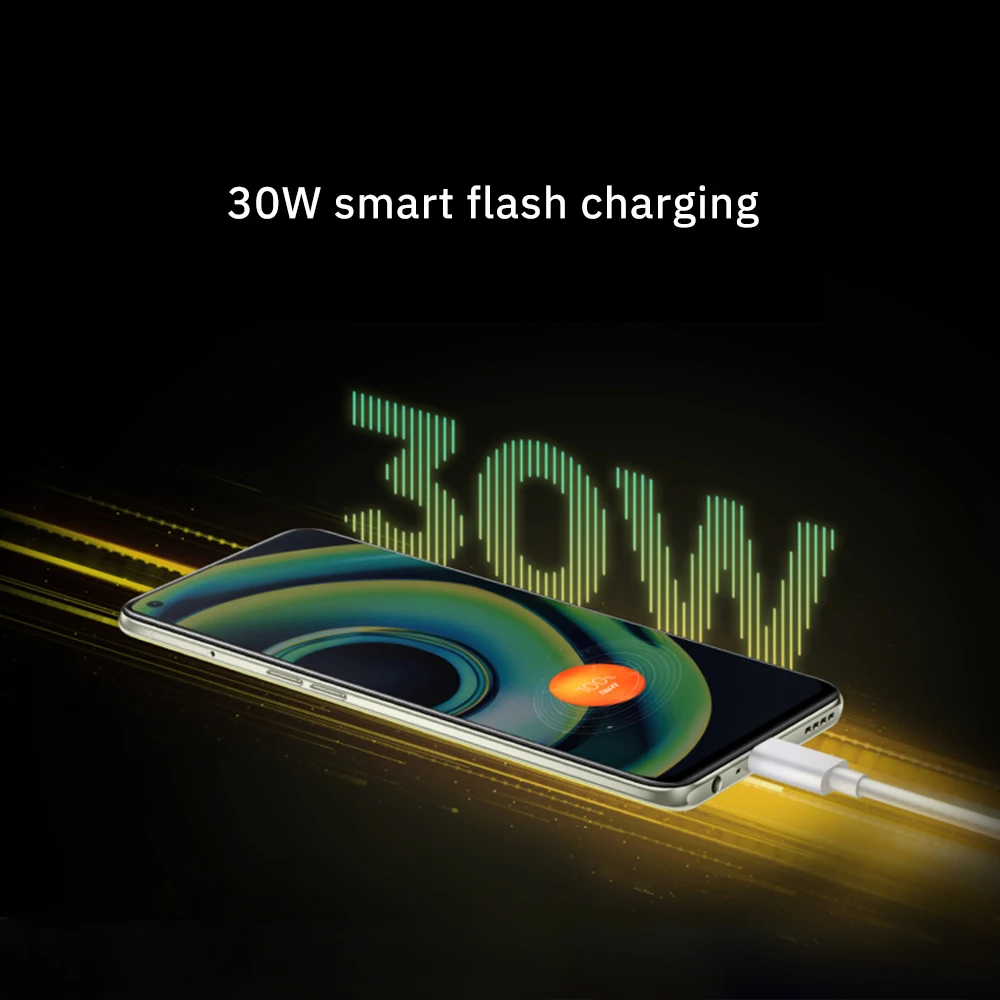 Realme Q3 Pro 5G Mobile Phone 6.43&quot FHD+ AMOLED Dimensity 1100 Octa Core 64MP Rear Camera 30W Fast Charge Android 11 Smartphones |