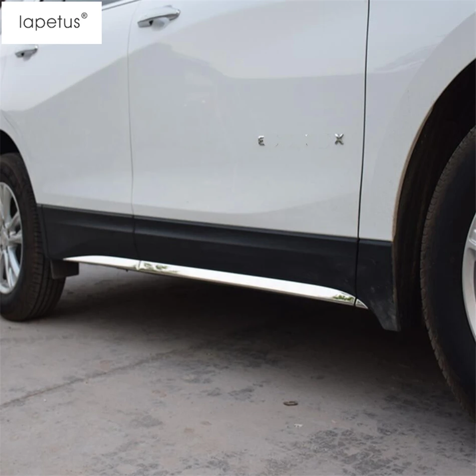 Аксессуары Lapetus, подходят для Chevrolet Equinox, наружная Автомобильная дверь под корпусом, литьевая нижняя часть под полоской, накладка