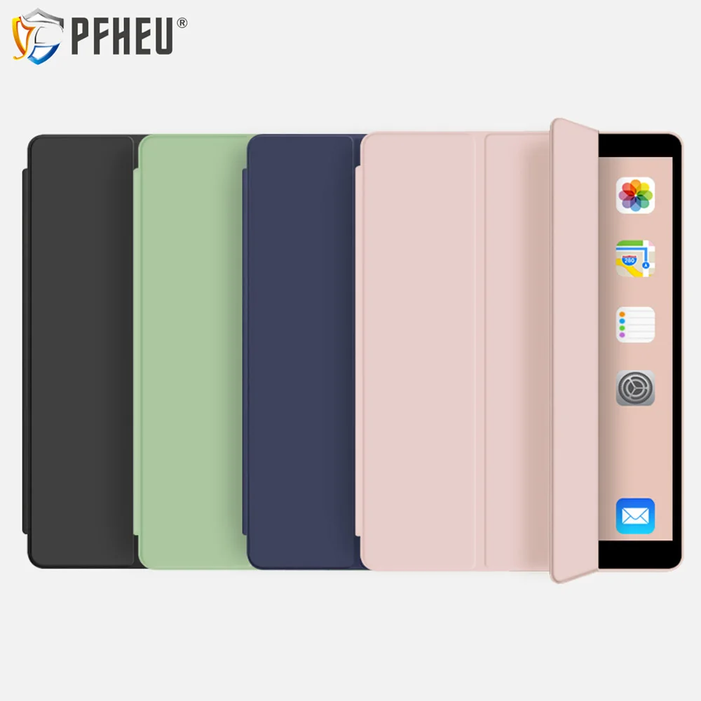 Чехол для нового iPad 9 7 дюйма 2018 2017 чехол с держателем карандашей PFHEU тонкий