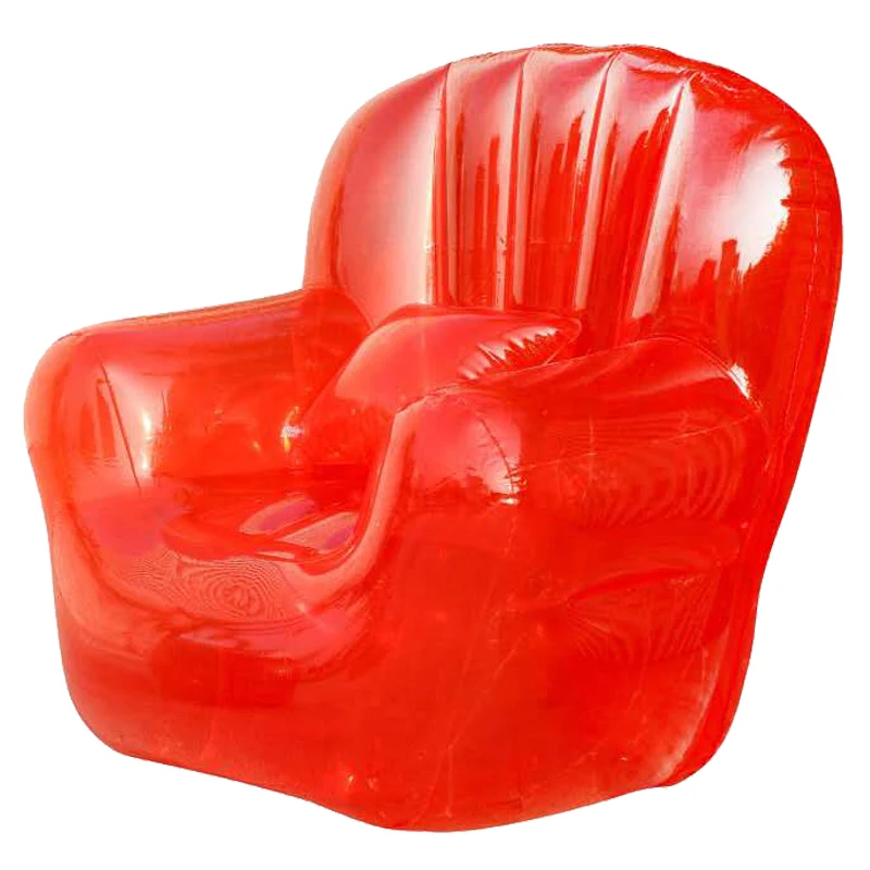 Надувной диван в стиле интернет знаменитостей прозрачный одинарный уличный