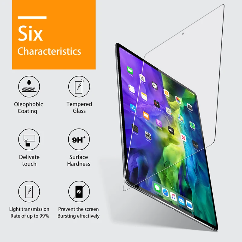 Для 2020 iPad Pro 11 12 9 закаленное стекло Экран сзади Камера объектив Защитная экранная