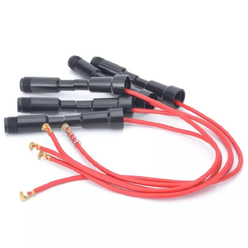 5 шт./лот 5*20 мм стеклянный держатель предохранителя винтового типа 5x20 с 22 AWG