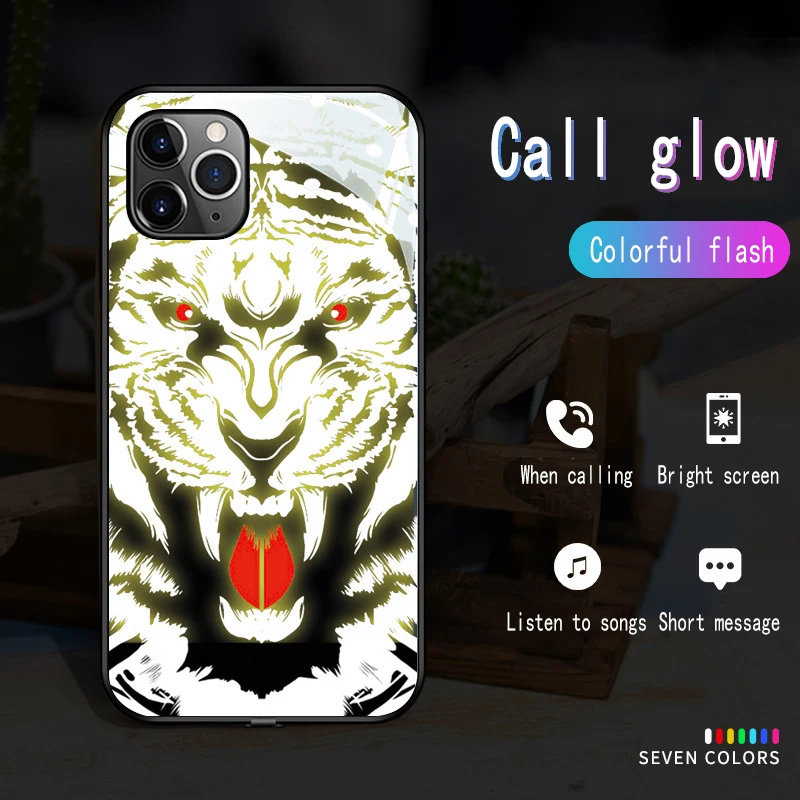 luminous mobile phone case for iphone 6 7 8 plus x xs anti drop case for iphone 11 12 por max 12mini case free global shipping