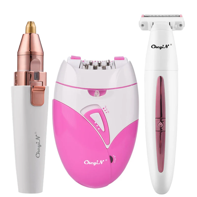 

Electric Women Shaver Eyebrow Trimmer Razor Facial Body Leg Arm Back Bikini Hair Removal Epilator Lady USB Rechargeable Shaving