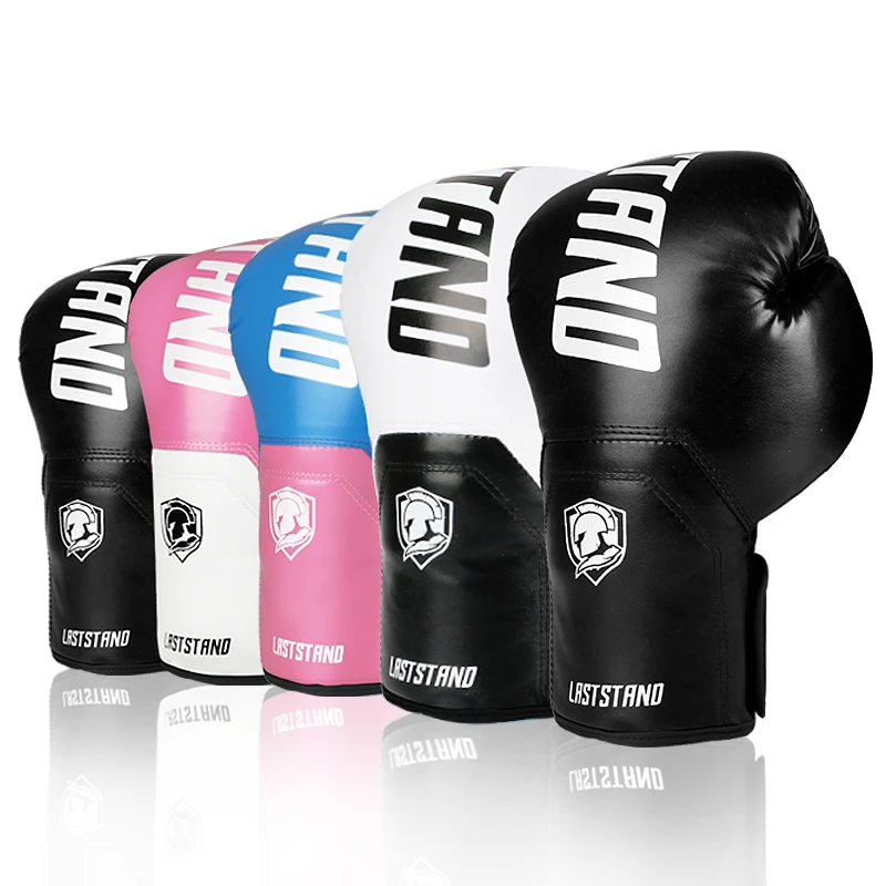 GINGPAI высокое качество Детские Боксерские перчатки для взрослых кожаные MMA Muay