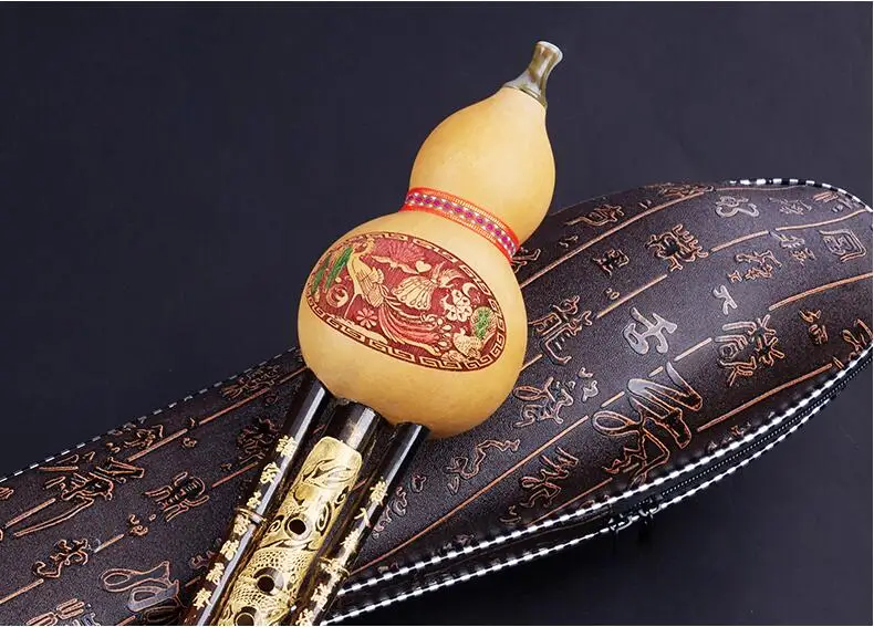 Ya sheng КИТАЙСКИЙ ручной работы Hulusi традиционный Тыква Cucurbit флейта этнический
