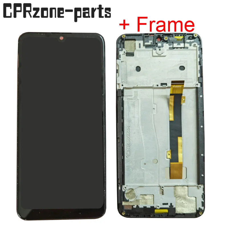 

6.09" Black + Frame For TP-Link Neffos C9 Max TP7062A TP7062C LCD Display With Touch Screen Digitizer Sensor Panel Assembly