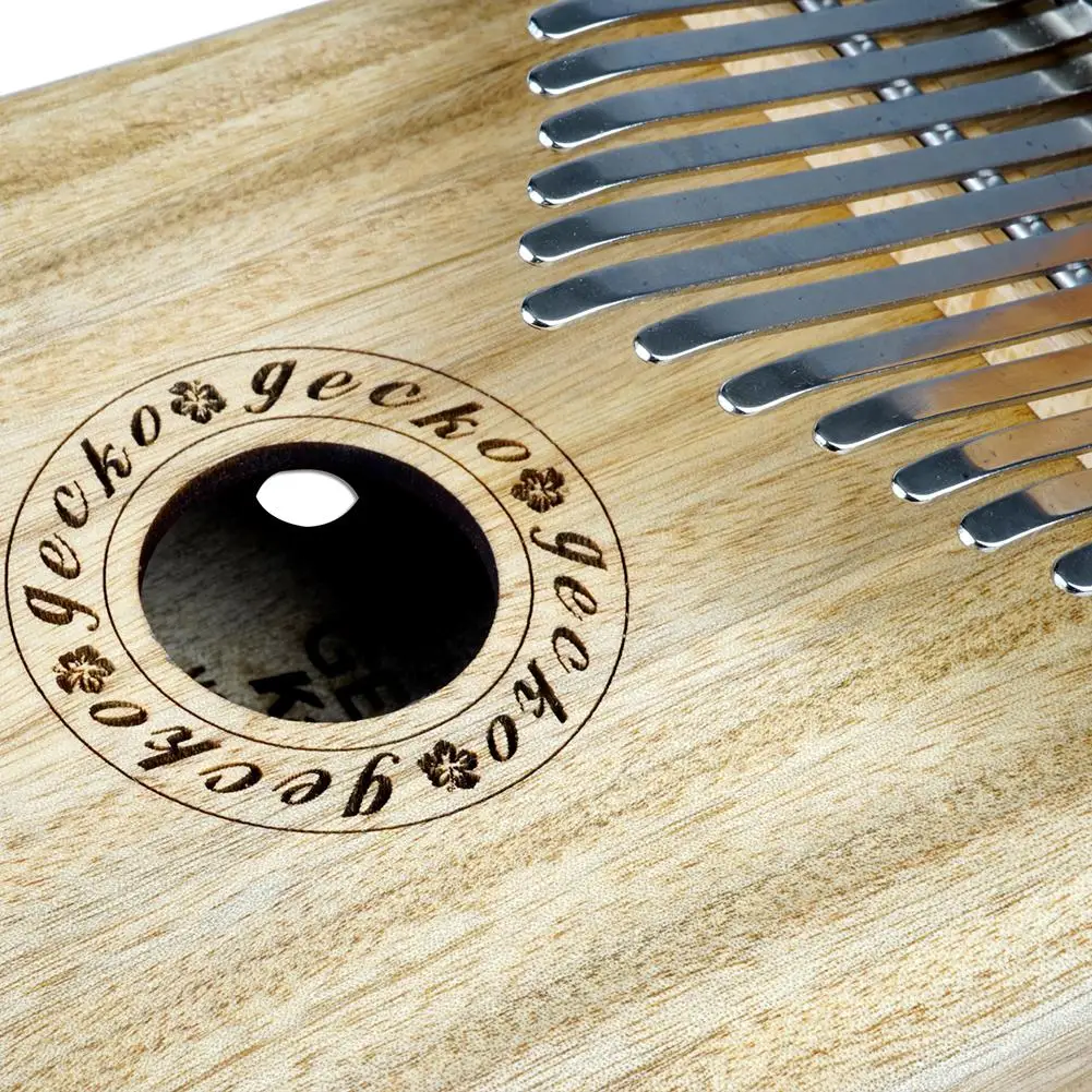 17 клавишный деревянный большой палец пианино калимба B музыкальный инструмент