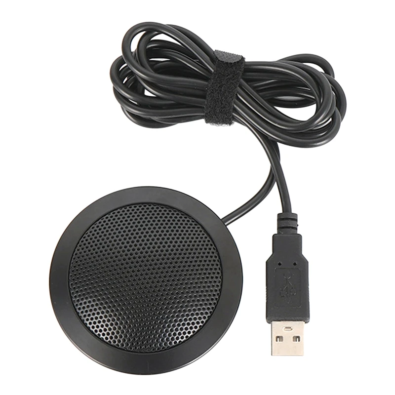 

Конденсаторный микрофон USB, микрофон для компьютера, для бизнес-конференций, ПК, ноутбука
