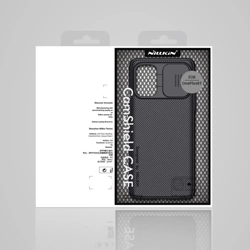 

10pcs/lot Wholesale Nillkin CamShield Case For OnePlus 8T case slide cover for camera protection case