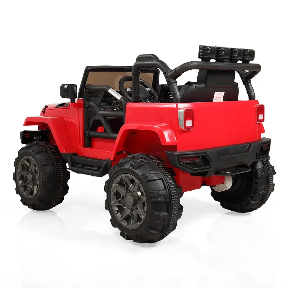 12 В Jeep Kids Ride On Truck электрический автомобиль на батарейках с Bluetooth пультом