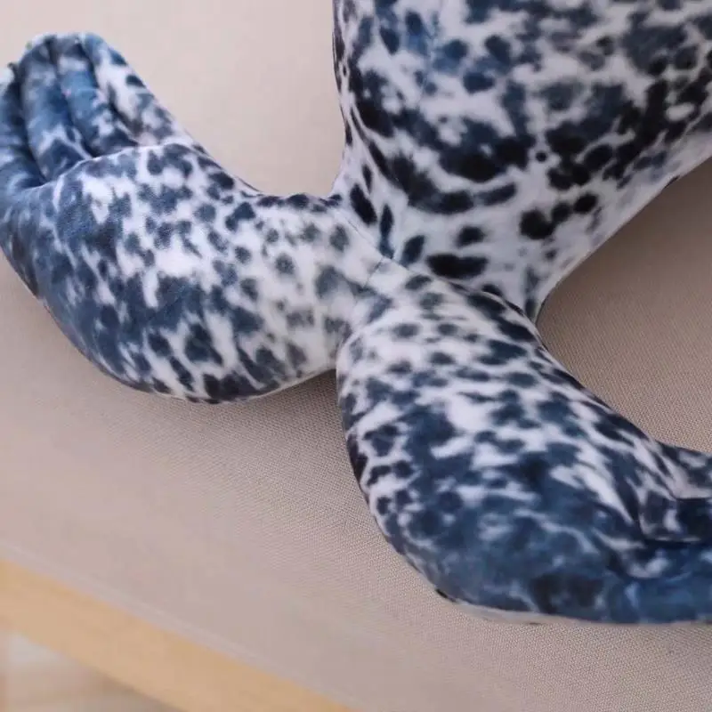 

New Hot Huggable 1pc 30/40/50/60cm Soft Seal Pillow Plush Animal Sea Lion Dolls Stuffed Lifelike Seal Plush Toys Kids Girl Gift