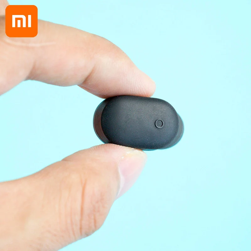 Оригинальные беспроводные мини-наушники-вкладыши Xiaomi, bluetooth наушники IPX4, водонепроницаемые наушники с микрофоном, bluetooth-гарнитура, смарт-наушники с одной кнопкой