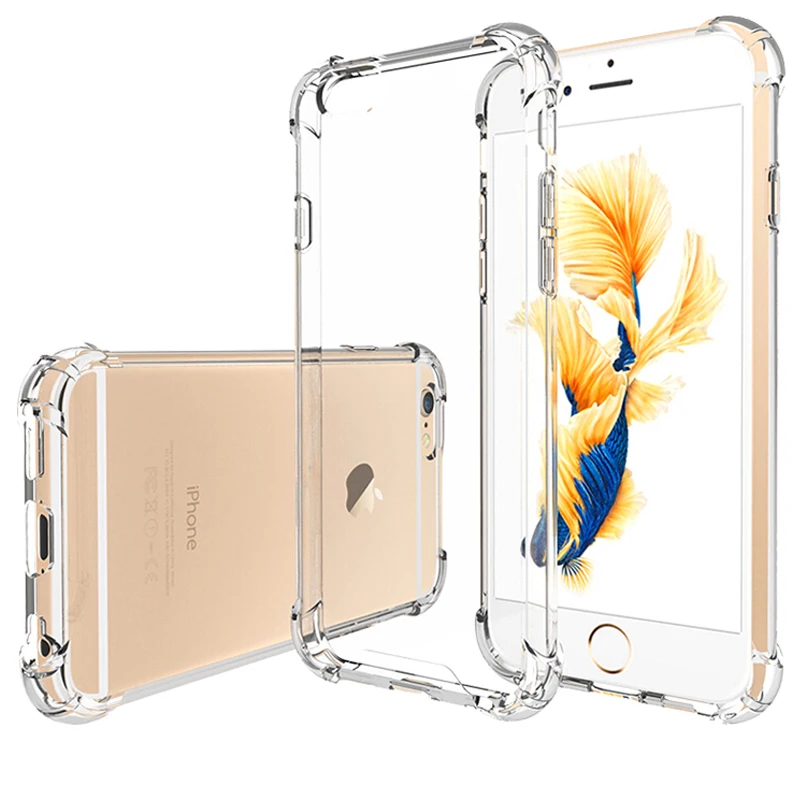 Силиконовый чехол для iphone x xs xr 7 8 plus 6 S противоударный телефона apple 11 pro max