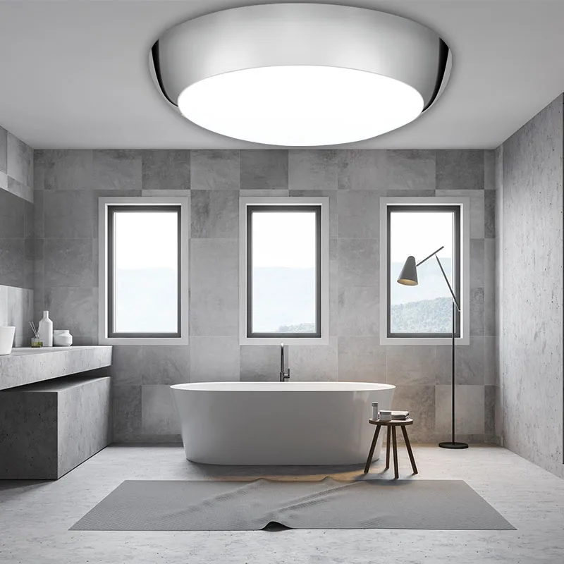 Водонепроницаемый светодиодный потолочный светильник с регулируемой яркостью