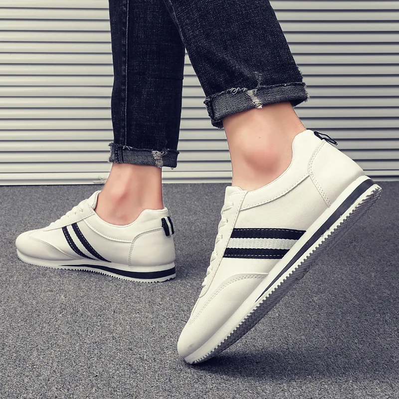 Fall 2020 New Mens Casual Shoes Hot Sale White Trend Breathable Running Sports Men Korean Platform Sneakers Zapatos hombre | Обувь