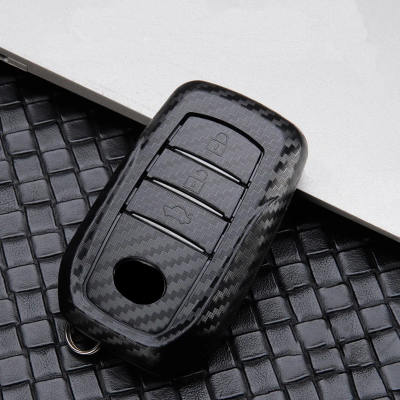 

For Toyota Yaris Prius Camry Corolla Avensis Verso Prado REIZ Crown RAV4 C-HR CHR Aygo Scion TC IM Scrub ABS car key case cover