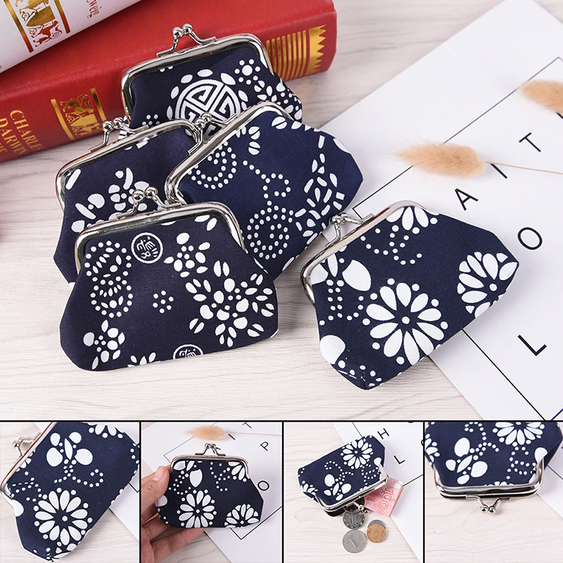 

1PC Women Coin Purse Flower Change Purse Coins Lady Money Bag Wallet
