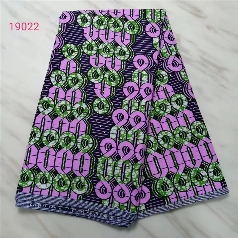 Новый цветочный узор Африканский заводской камень Анкара Нигерия настоящая