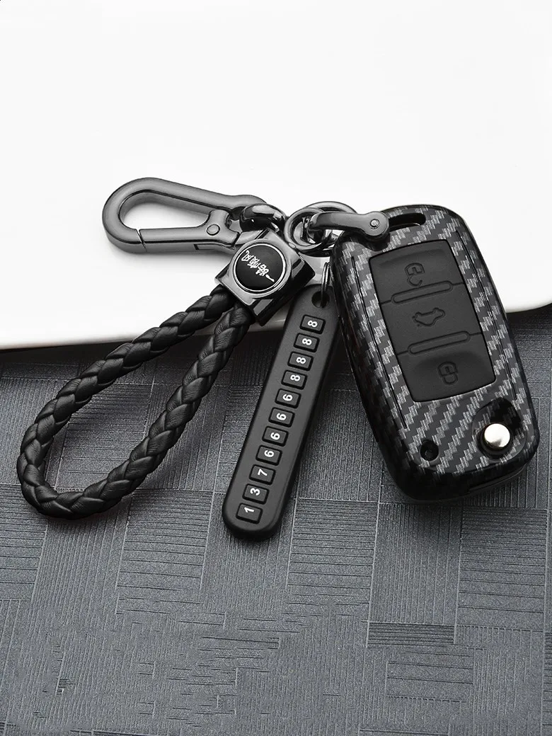 

For Skoda KamIq Rapid Yeti male and female key case buckle shell car remote control cover modification special
