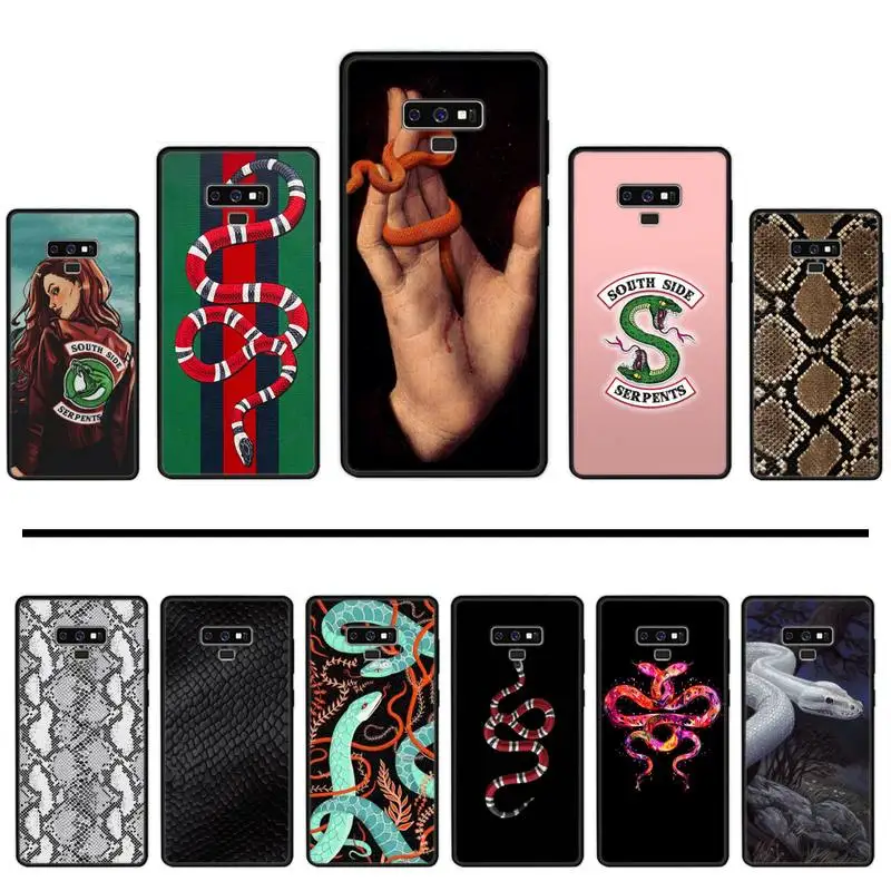 Змеиный художественный эстетический пользовательский фото мягкий чехол для