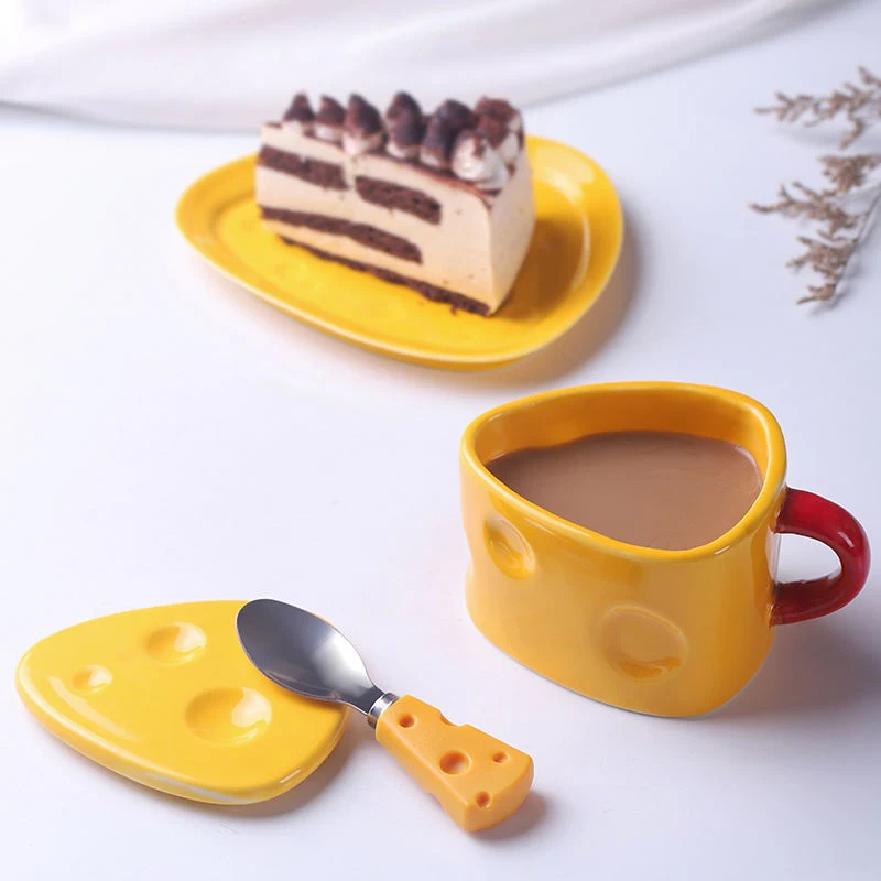 Креативная индивидуальная мультяшная трендовая кружка для молока и кофе в форме