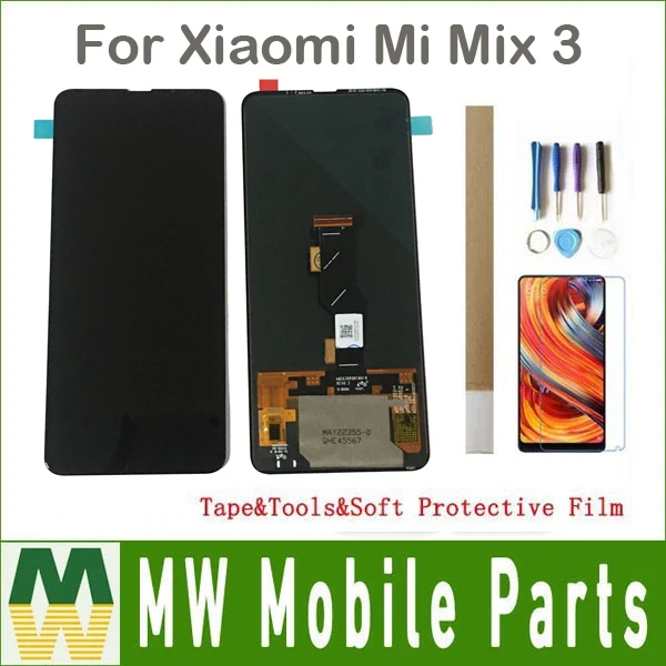 Оригинальный ЖК дисплей для Xiaomi Mi Mix 3 Mix3 с сенсорным экраном сенсорный дигитайзер