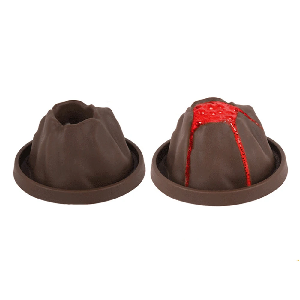 DIY Ручная работа Снежная гора вулкан извержение физический химический