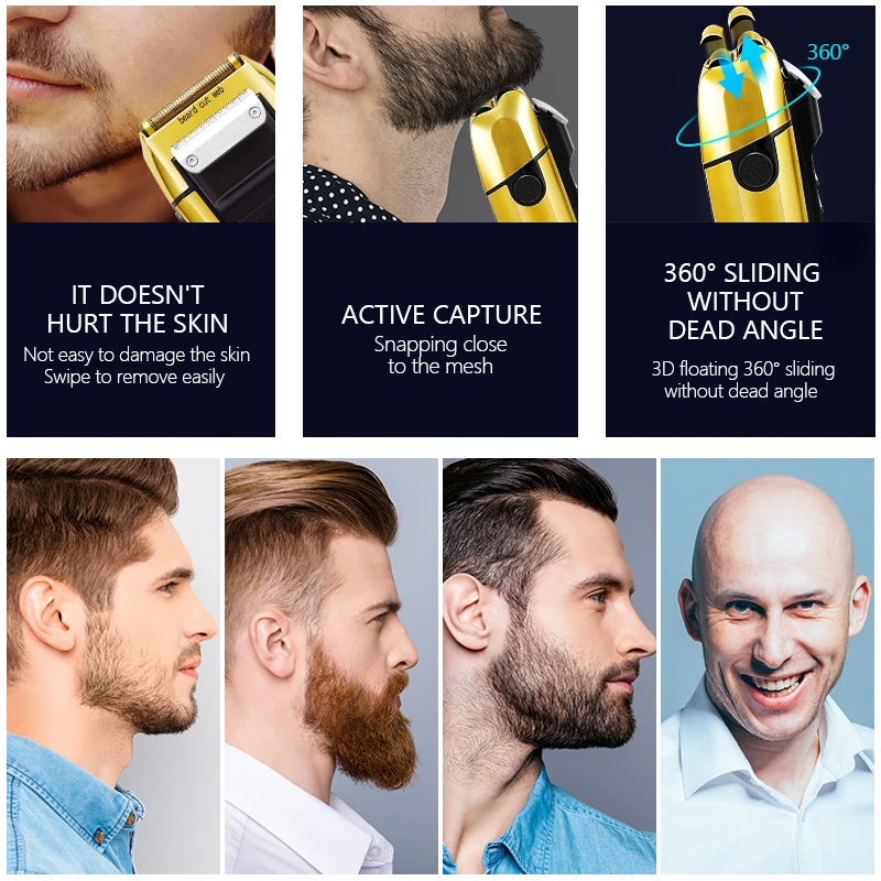Оригинальная модель Парикмахерская Машинка для бритья бороды мужчин