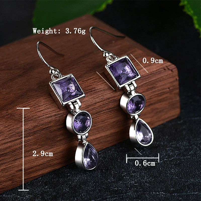 Новое поступление ювелирные изделия PANSYSEN из серебра 925 пробы висячие серьги для