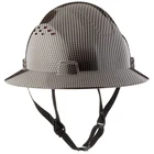 Защитная шляпа с полными полями, модный легкий шлем для работы, высокопрочная Кепка для строительства, железной дороги, металлургии, летний козырек от солнца