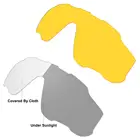 Сменные линзы HKUCO Transprent, желтыефотохромные, 2 пары, для солнцезащитных очков Oakley Jawbreaker, увеличивают четкость