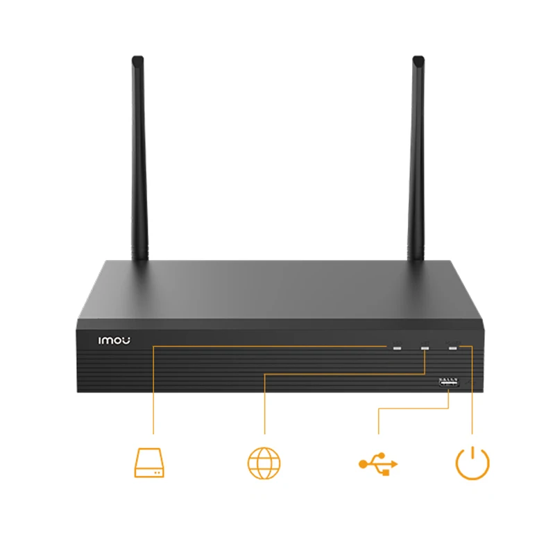 Imou 4/8 каналов P2P сетевой видеорегистратор поддерживает протокол ONVIF и RTSP Smart H.265/Smart