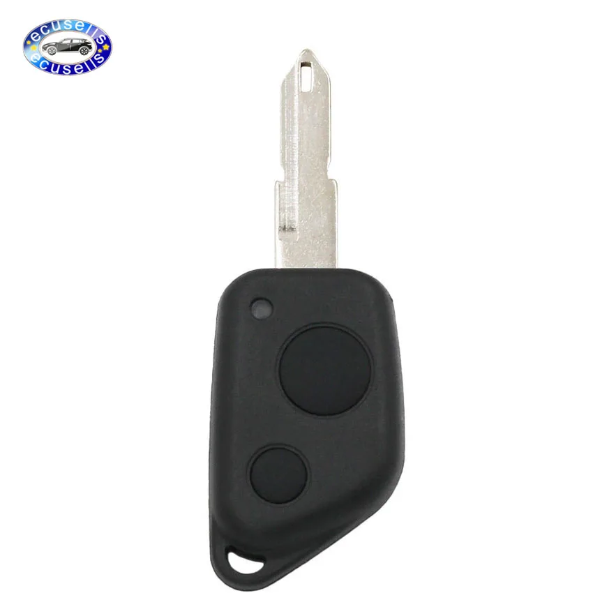 Для Peugeot 106 205 206 306 405 406 2 кнопочный чехол для дистанционного ключа от машины Fob Uncut