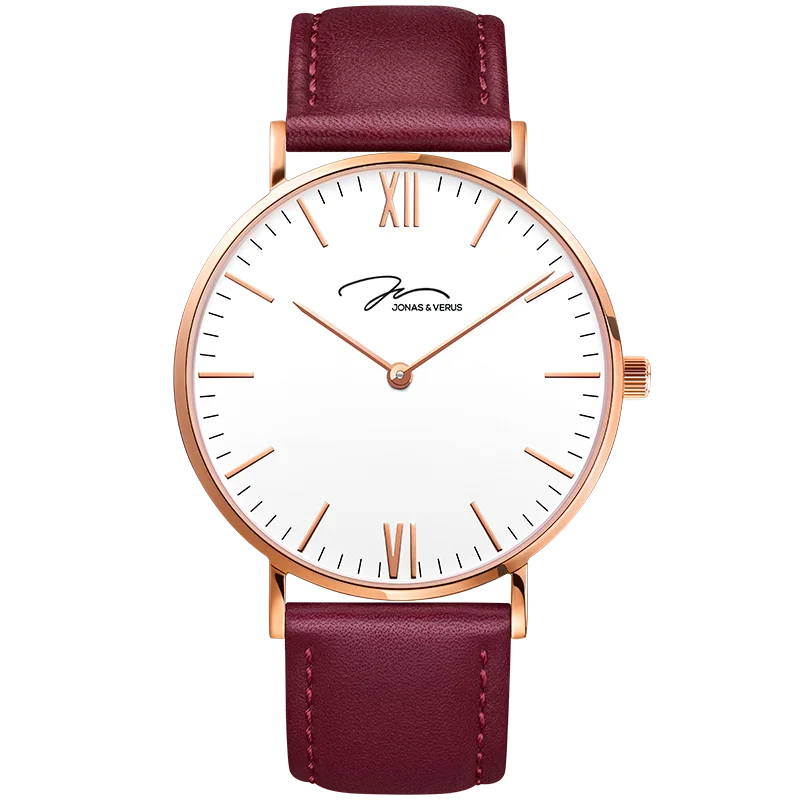 

40MM Large Dial Simple Fashion Trend Quartz Couple Watch