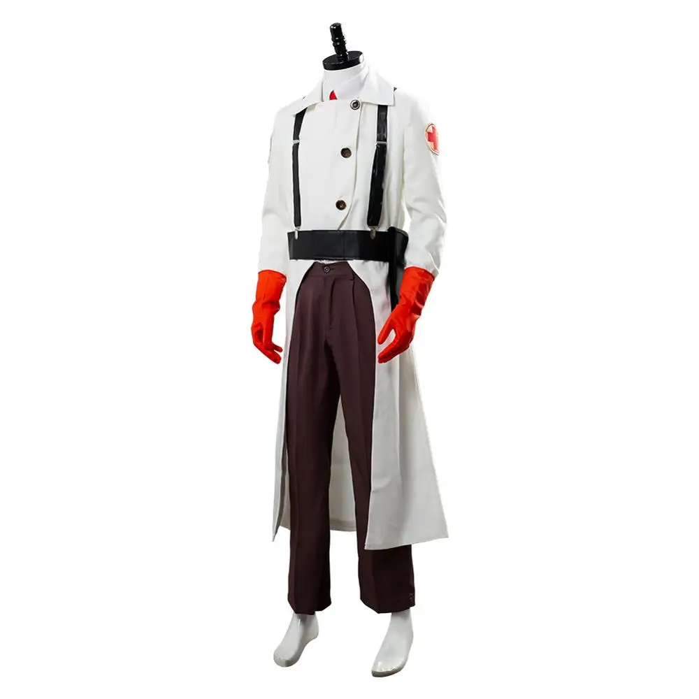 Костюм для косплея Team Fortress 2 Medic карнавальные костюмы взрослых и мужчин на