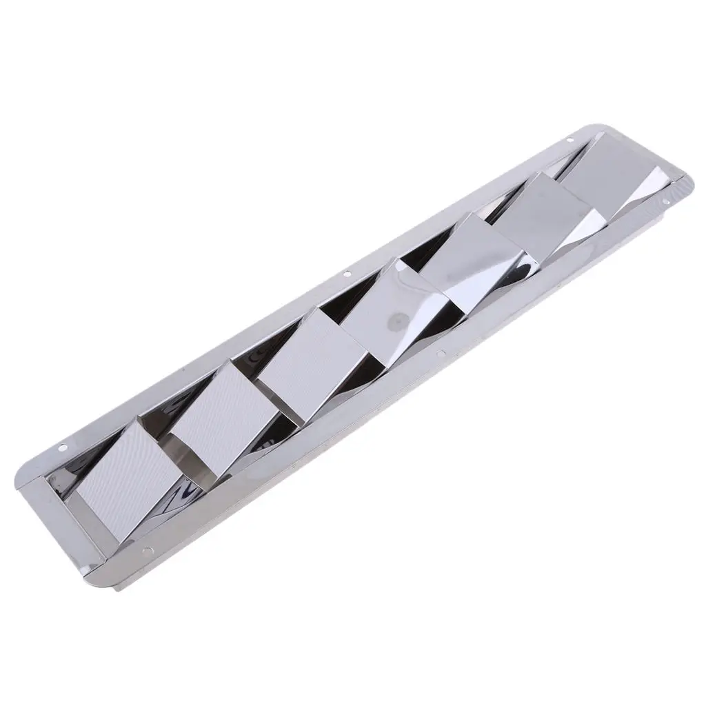 

304 Stainless Steel Marine Boat Louver Air Vent 7 Slots Ventilation