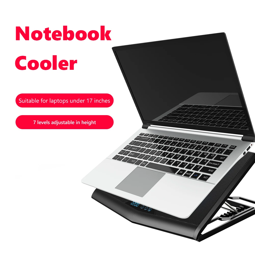 Охлаждающая подставка для ноутбука F6 Cool Cold с сенсорным управлением охлаждения 7