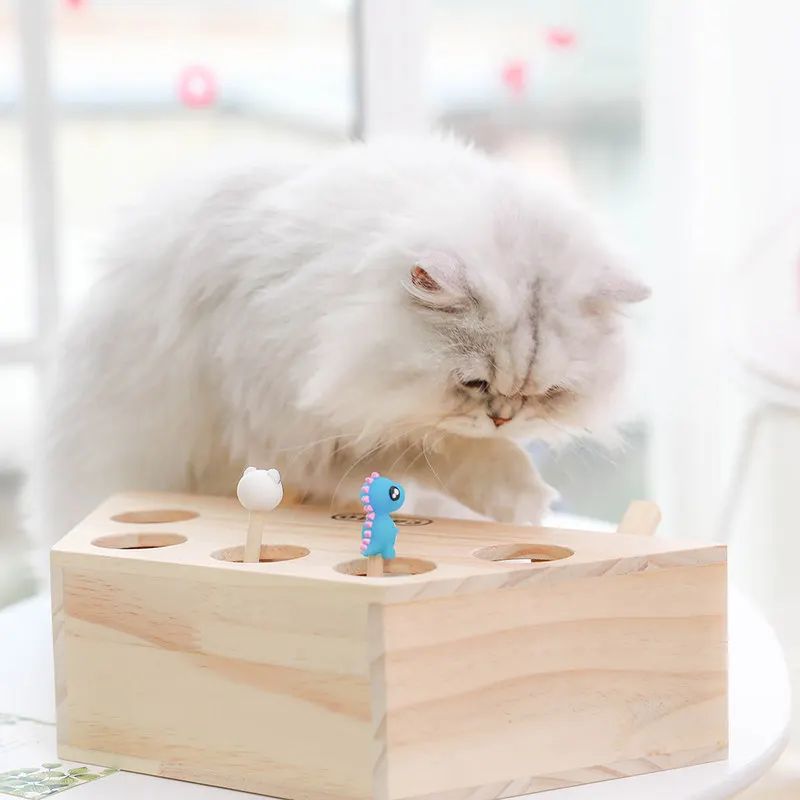 Игрушка для домашних животных WF830940 мышь из массива дерева с 3/5