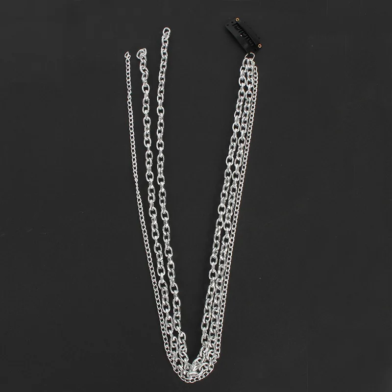 Новинка металлический зажим для волос серебристый на цепочке женщин и девушек BB