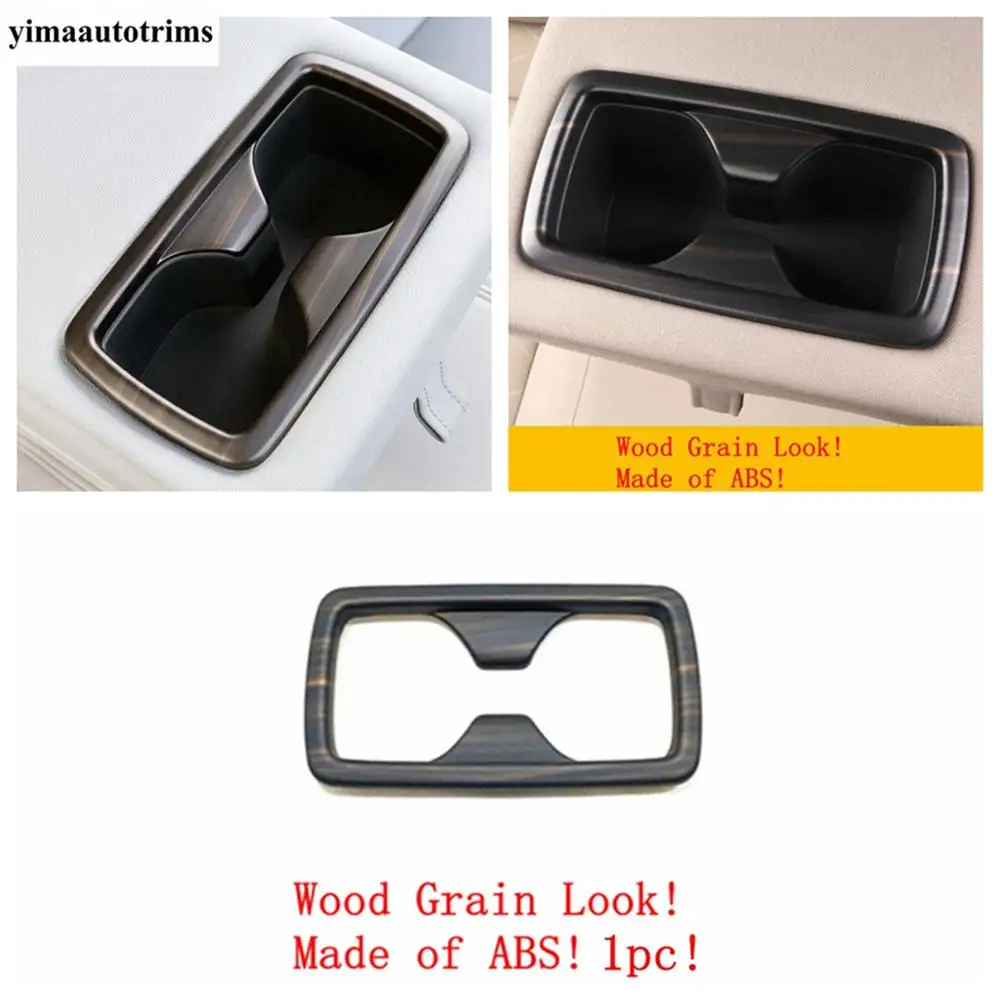 

Gear Box / Air AC / Water Cup Holder Panel Cover Trim For TOYOTA RAV4 RAV 4 XA50 2019 2020 2021 ABS Wood Grain Look Interior Kit
