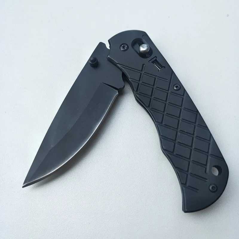 Охотничий нож 5Cr13 с ручкой из нержавеющей стали складной для кемпинга выживания