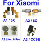 Мотор Вибратор для Xiaomi Mi A1 A2 Lite Mi 5X  6X Redmi 6 Pro Вибрационный Мотор Модуль гибкий ленточный кабель запасные части